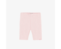 Light pink ribbed knit...