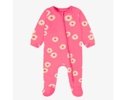 Pink one piece pyjamas in...