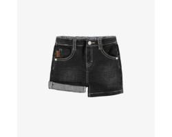 Regular fit denim short in...