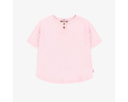 Lilac short sleeves relaxed fit T-shirt, child