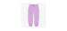 Lilac relaxed pants in soft french cotton, child