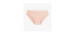 Peach and cream striped bikini panties with print in jersey, child