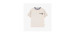 Grey short sleeves loose fit t-shirt, child