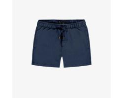 Navy relaxed-fit shorts in french cotton, child