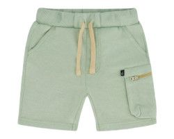 Shorts with zippered pocket in French cotton - Big Boy