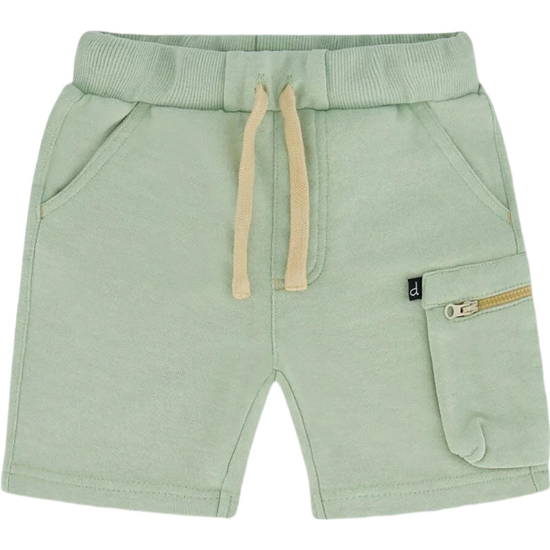 Shorts with zippered pocket in French cotton - Big Boy