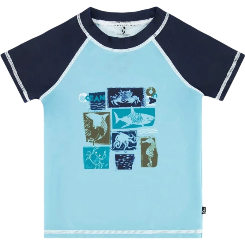 Short-sleeved printed surf jersey - Big Boy