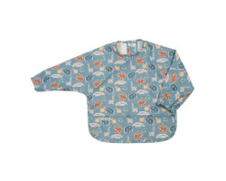 Loulou Lollipop Bavoir Manches Longues Imperméable - Jungle