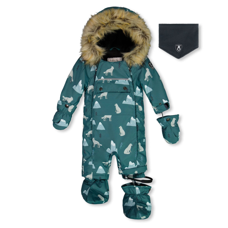 Wolf Snowsuit 9-30 months