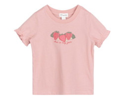 Miles T-Shirt Fraises 2-6x