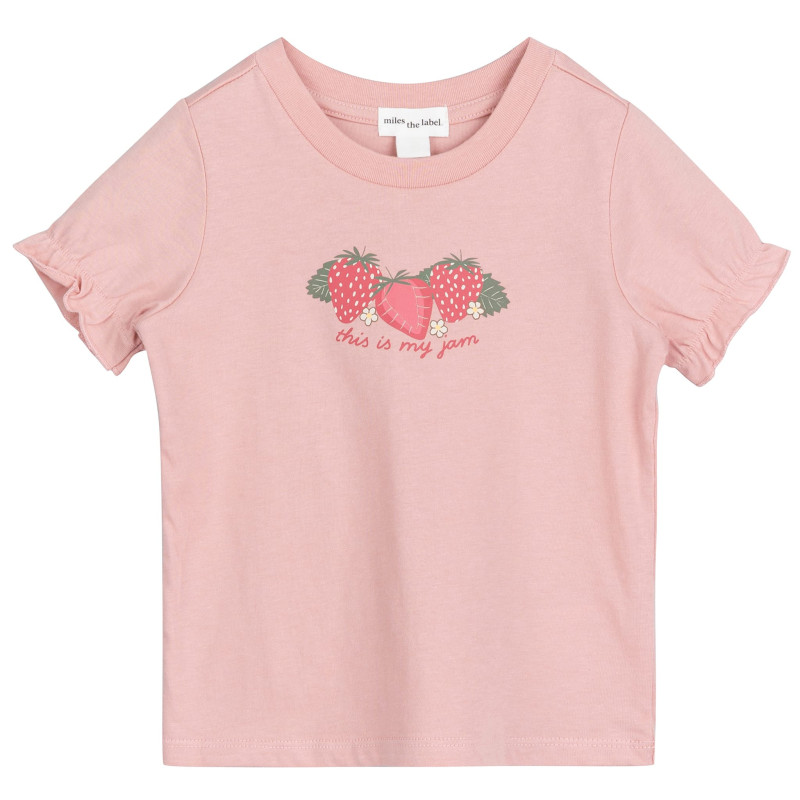 Miles T-Shirt Fraises 2-6x