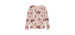 Ribbed Flower Print T-shirt, 3-8 years