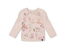 Deux par Deux T-shirt Minet 3-6ans