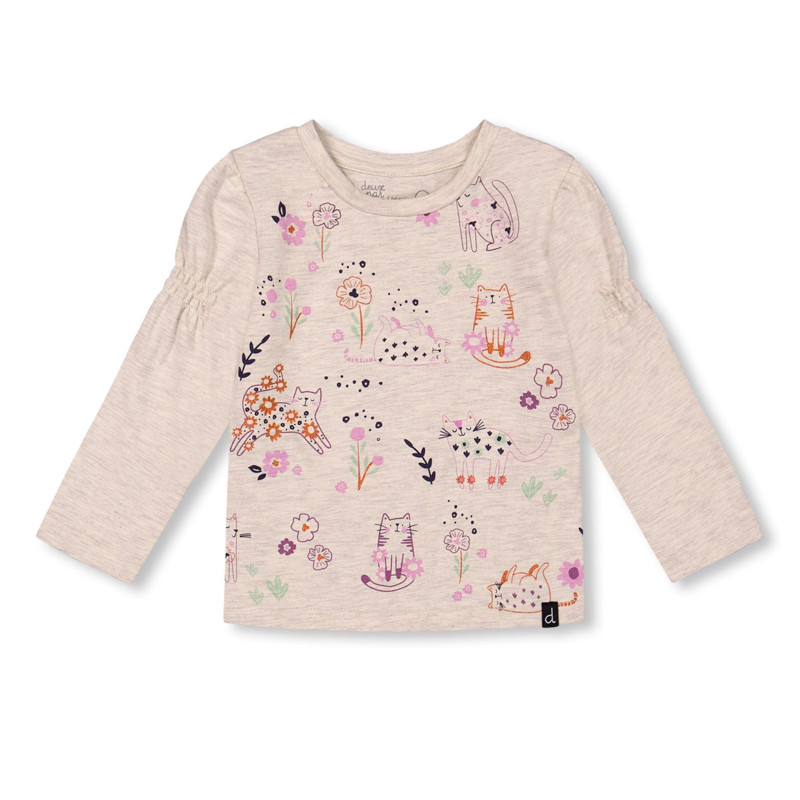 Deux par Deux T-shirt Minet 3-6ans