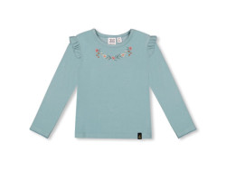 Edelweiss Ribbed T-shirt, 3-8 years