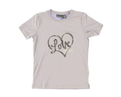 Color Kids T-Shirt Coeur Fleurs 4-8ans