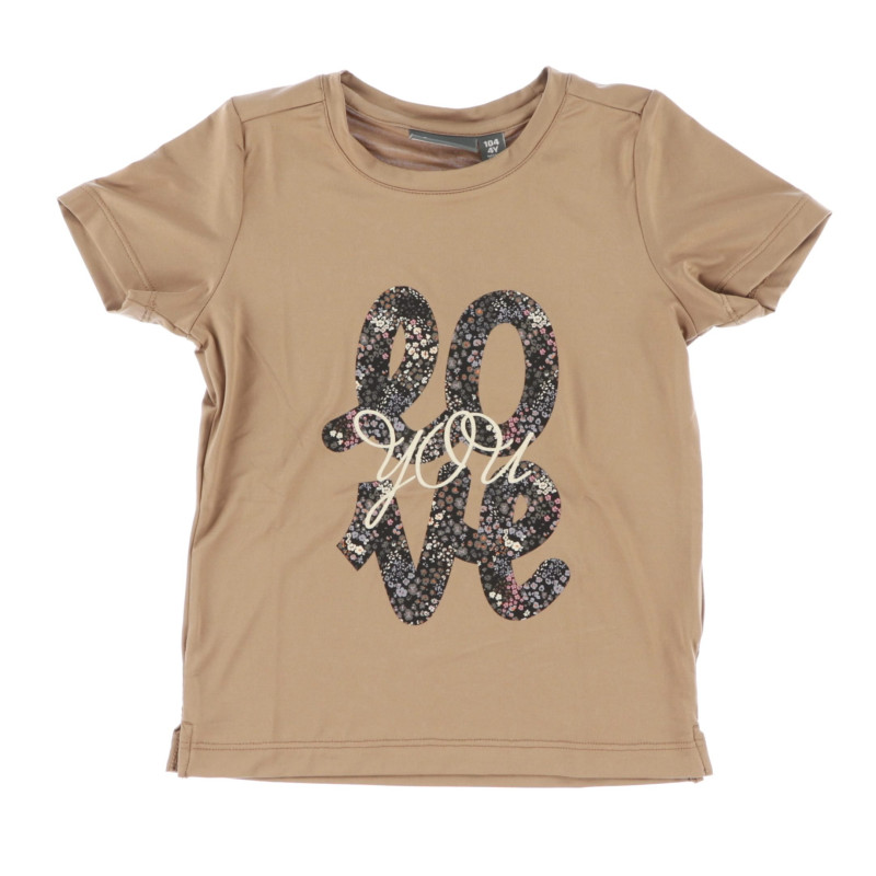 Color Kids T-Shirt Love Fleurs 4-8ans