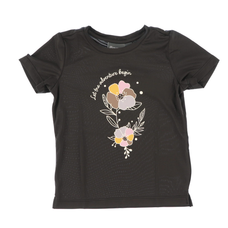 Color Kids T-Shirt Imprimé Fleurs 4-8ans