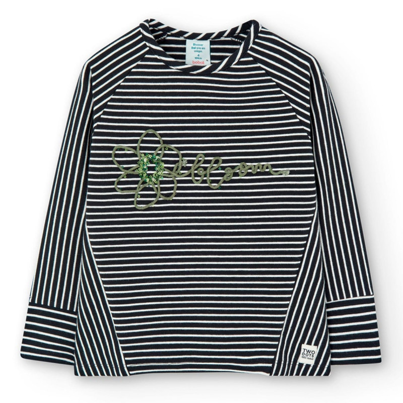 Boboli T-Shirt Rayé Scottish 4-10ans