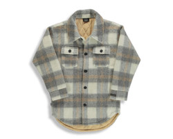 Checked Overshirt, 5-14 years