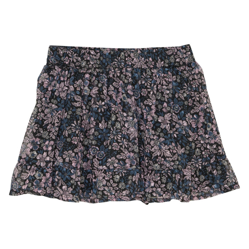 Dobby Flowers Skirt, 3-6 years