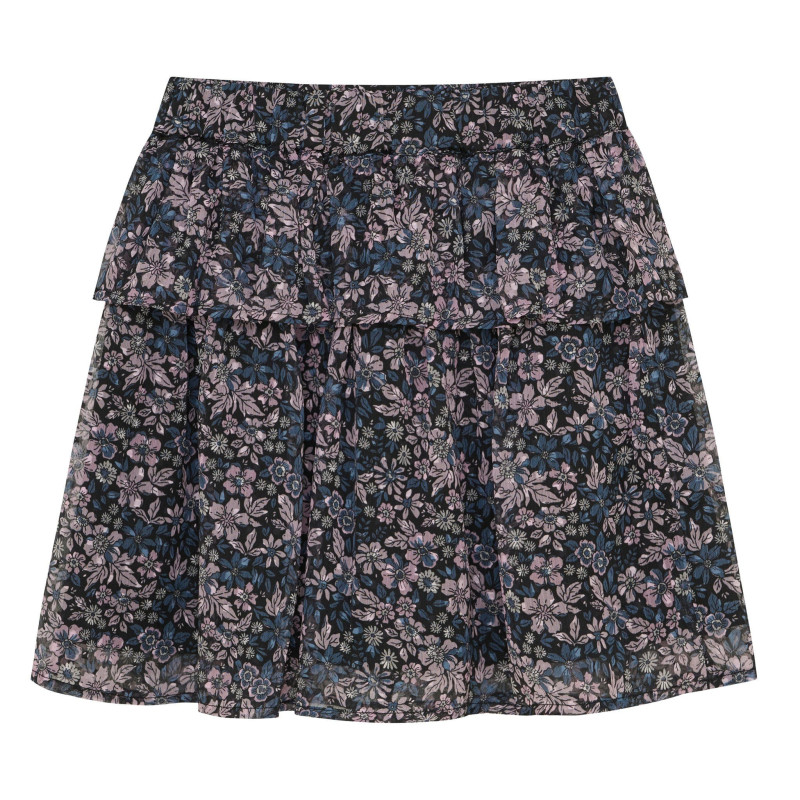 Dobby Flowers Skirt 7-14 years