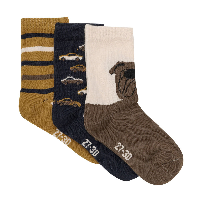 Dog Socks Pack of 3 4-11 years