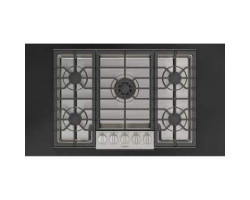 30" Gas Cooktop with 5 Sealed Burners, Stainless Steel, Fulgor Milano Sofia Series F6PGK305S2