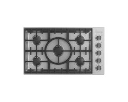 36" Slide-In Gas Cooktop with 5 Sealed™ Burners, Stainless Steel, Fisher & Paykel 9 Professional Series CDV3-365HN