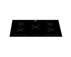 36" Induction Cooktop with 5 Burners, Black, Bertazzoni Professional Series PE365INDXV