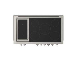 Induction Cooktop, 48", 7 Elements, Griddle, Stainless Steel, Fulgor Milano F6IRT485GS1