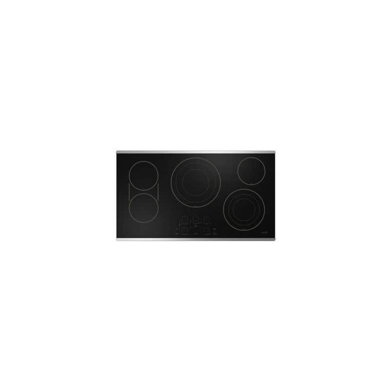 36" Built-in Electric Cooktop with 5 Radiant Burners, Stainless Steel, Café CEP90362TSS