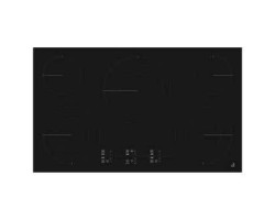 Plaque de cuisson électrique 36 po avec 5 brûleurs radiants, noir, série JennAir® Oblivian Glass JEC4536KB