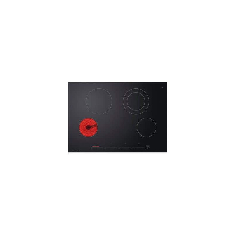 30" Built-in Electric Cooktop, with 4 Radiant Burners, Black, Fisher & Paykel Series 5 CE304DTB1