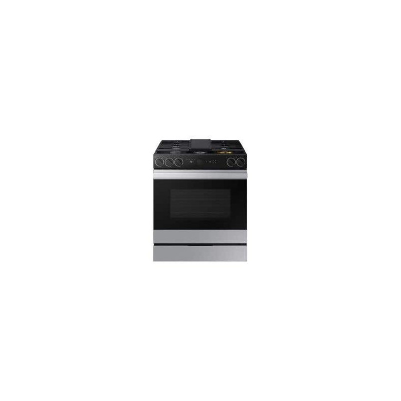 Cuisinière au gaz 30 po encastrable, 5 brûleurs scellés, acier inoxydable, Samsung NSG6DG8700SRAA