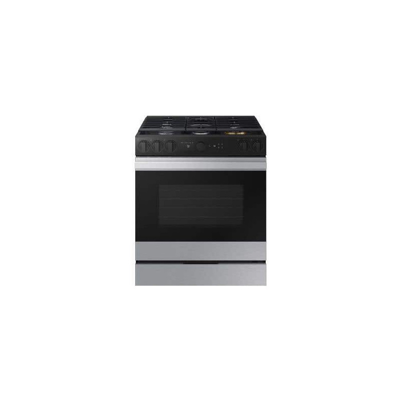 Cuisinière au gaz 30 po encastrable, 5 brûleurs scellés, acier inoxydable, Samsung NSG6DG8500SRAA