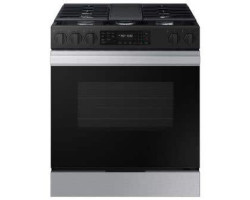 Cuisinière au gaz 30 po encastrable, 5 brûleurs scellés, acier inoxydable, Samsung NSG6DG8300SRAA