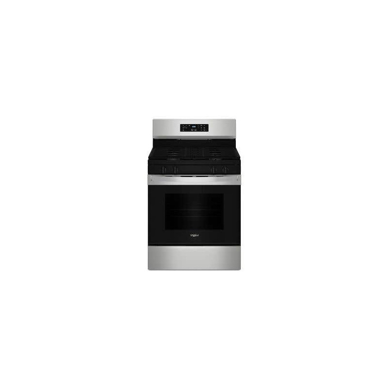 Cuisinière au gaz 30 po autoportante, 4 brûleurs scellés, acier inoxydable, Whirlpool® WFGS3530RS