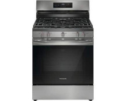 Cuisinière au gaz 30 po autoportante, 5 brûleurs scellés, acier inoxydable, Frigidaire FCRG3083AS