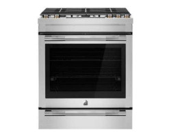 30" Slide-In Gas Range, 5...