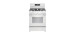 30" Freestanding Gas Range, 5 Sealed Burners, White, Frigidaire FCRG3062AW