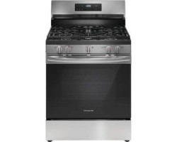 30" Freestanding Gas Range,...