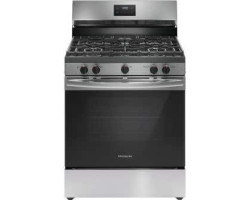 30" Freestanding Gas Range,...