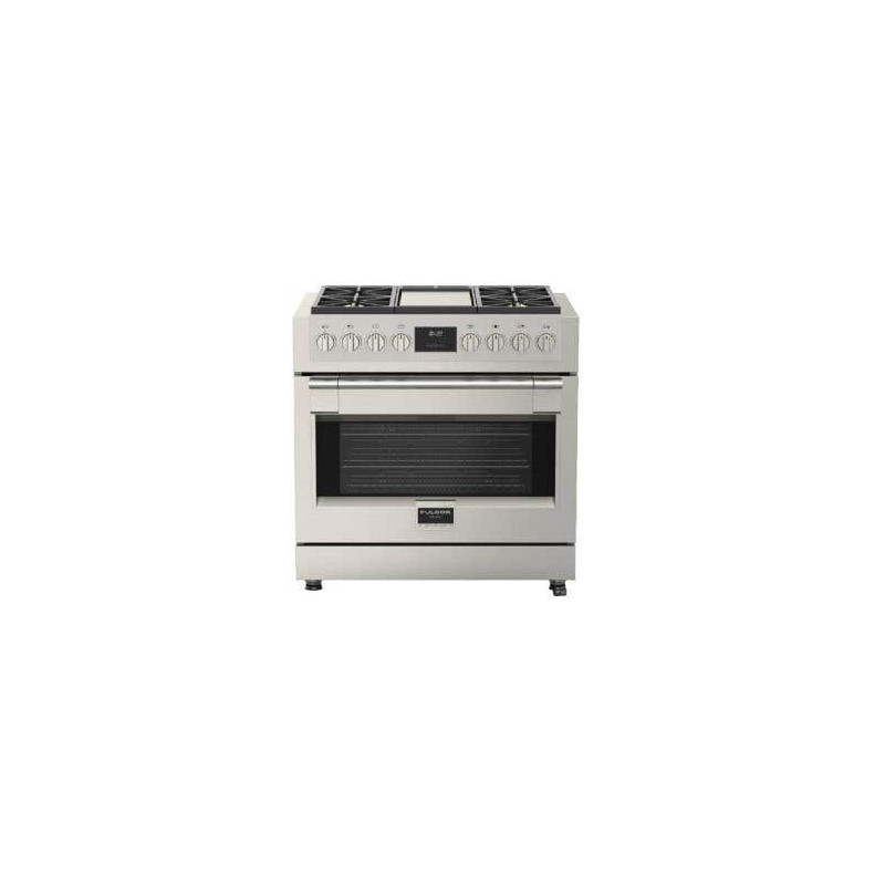 36" Built-in Gas Range, 4 Sealed Burners, Stainless Steel, Fulgor Milano Sofia 600 Series F6PGR364GS2