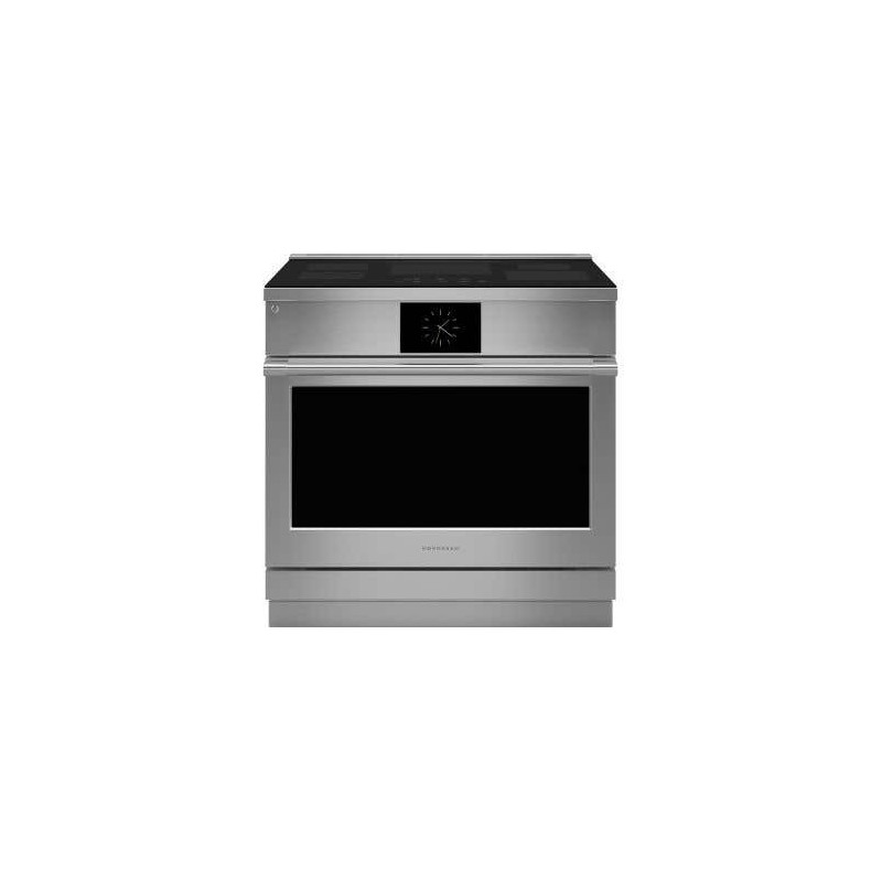 Cuisinière à induction 36 po autoportante, 5 brûleurs, acier inoxydable, Monogram ZHP365ETVSS