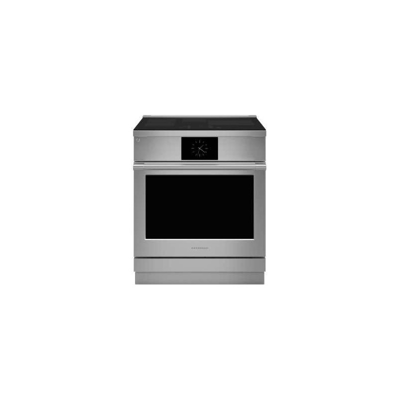 Cuisinière à induction 30 po autoportante, 4 brûleurs, acier inoxydable, Monogram ZHP304ETVSS