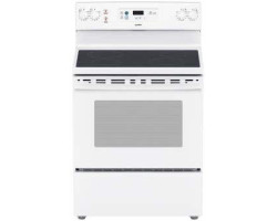 30" Freestanding Induction Range, 4 Burners, White, Moffat MCBS585DNWW