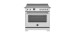 36" Freestanding Induction Range, 5 Burners, Stainless Steel, Bertazzoni Heritage Series HER365ICFEPXT