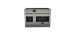 48" Freestanding Induction Range, 5 Burners, Stainless Steel, Fulgor Milano 600 Series F6PIR485GS1