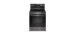 Cuisinière électrique 30 po autoportante, 5 brûleurs radiants, inox noir, Frigidaire FCRE308CAD